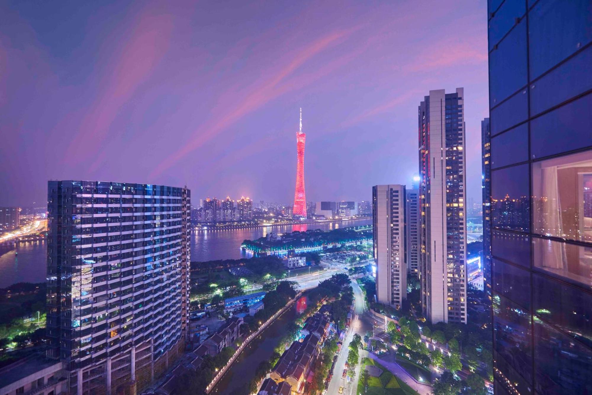 คอนราด กวางโจว Hotel ภายนอก รูปภาพ