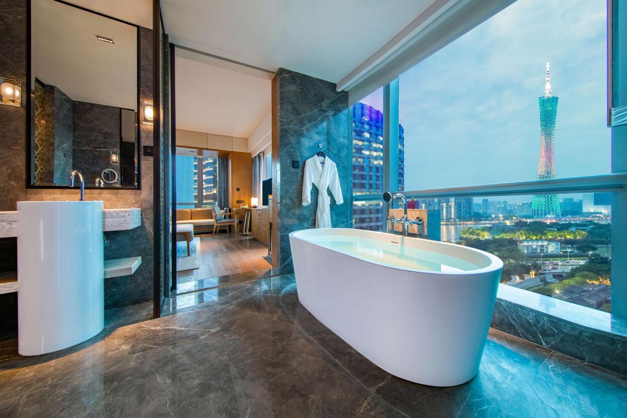 คอนราด กวางโจว Hotel ภายนอก รูปภาพ