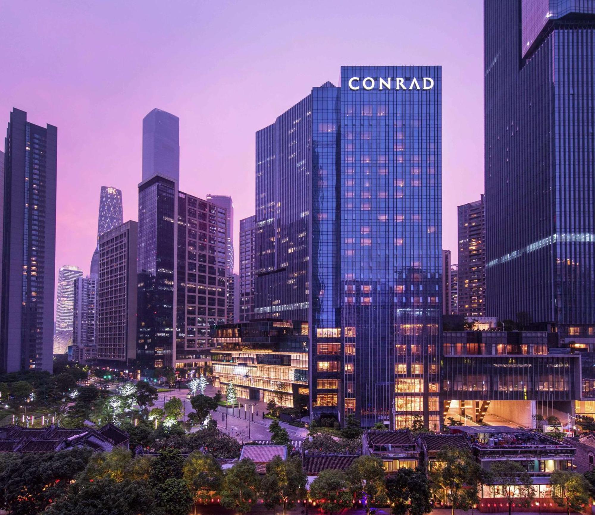 คอนราด กวางโจว Hotel ภายนอก รูปภาพ