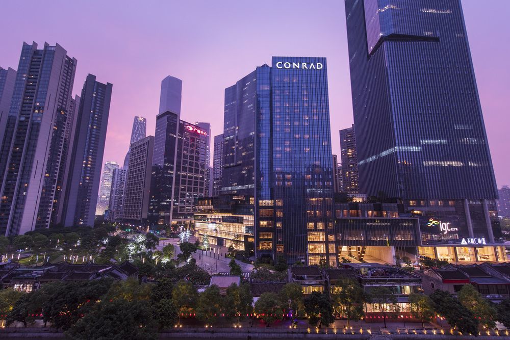 คอนราด กวางโจว Hotel ภายนอก รูปภาพ